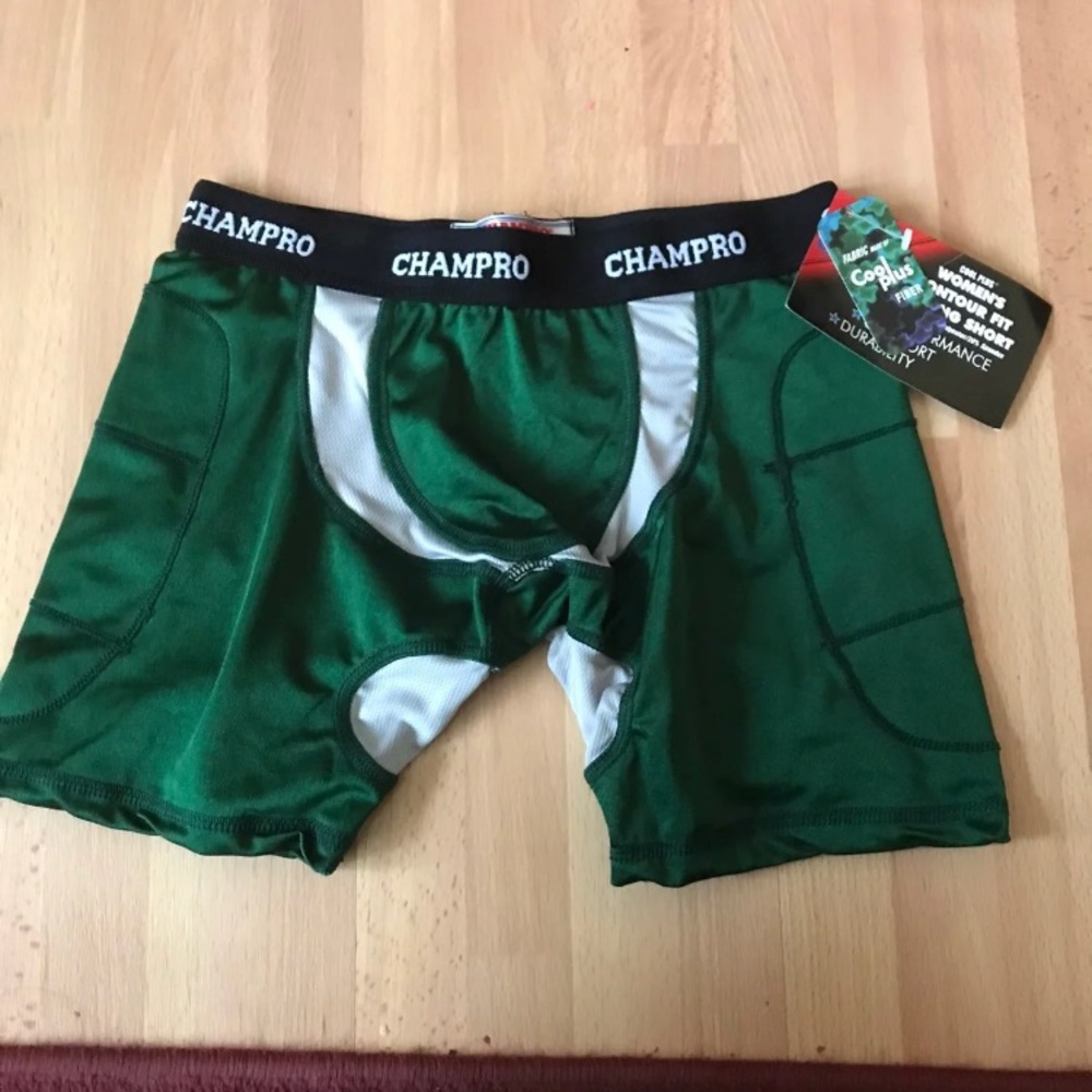 NWT Champro Softball Shorts in Green